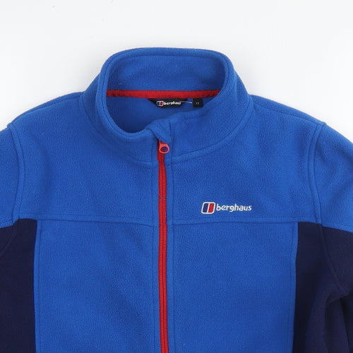 Berghaus Boys Blue Jacket Size 13 Years Zip