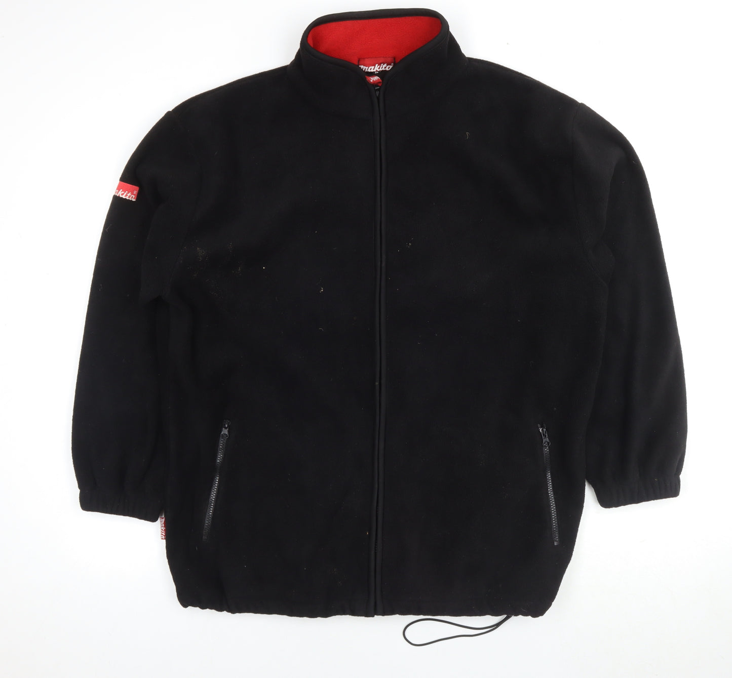 Makita Mens Black Jacket Size XL Zip - Logo