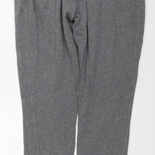 Under armour Mens Grey Cotton Jogger Trousers Size M L28 in Regular Drawstring