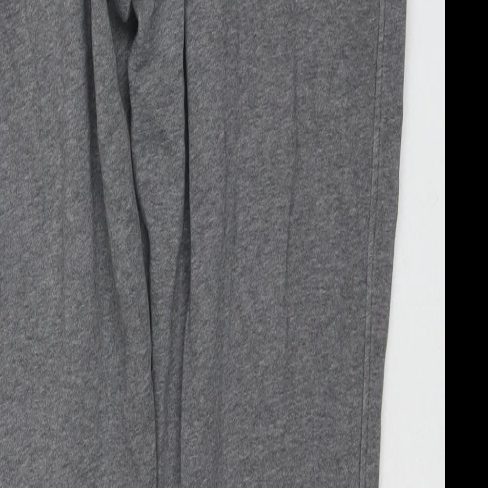 Under armour Mens Grey Cotton Jogger Trousers Size M L28 in Regular Drawstring