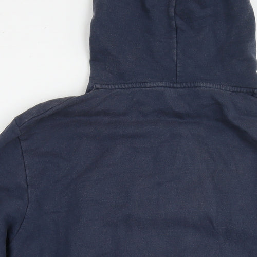 Berlin Mens Blue Cotton Pullover Hoodie Size XL - Logo