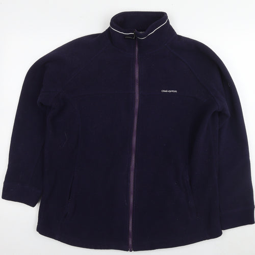 Craghoppers Womens Blue Jacket Size 16 Zip