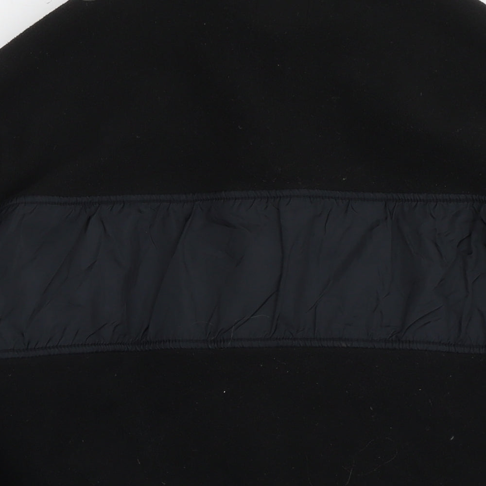 Chaps Mens Black Jacket Size L Zip