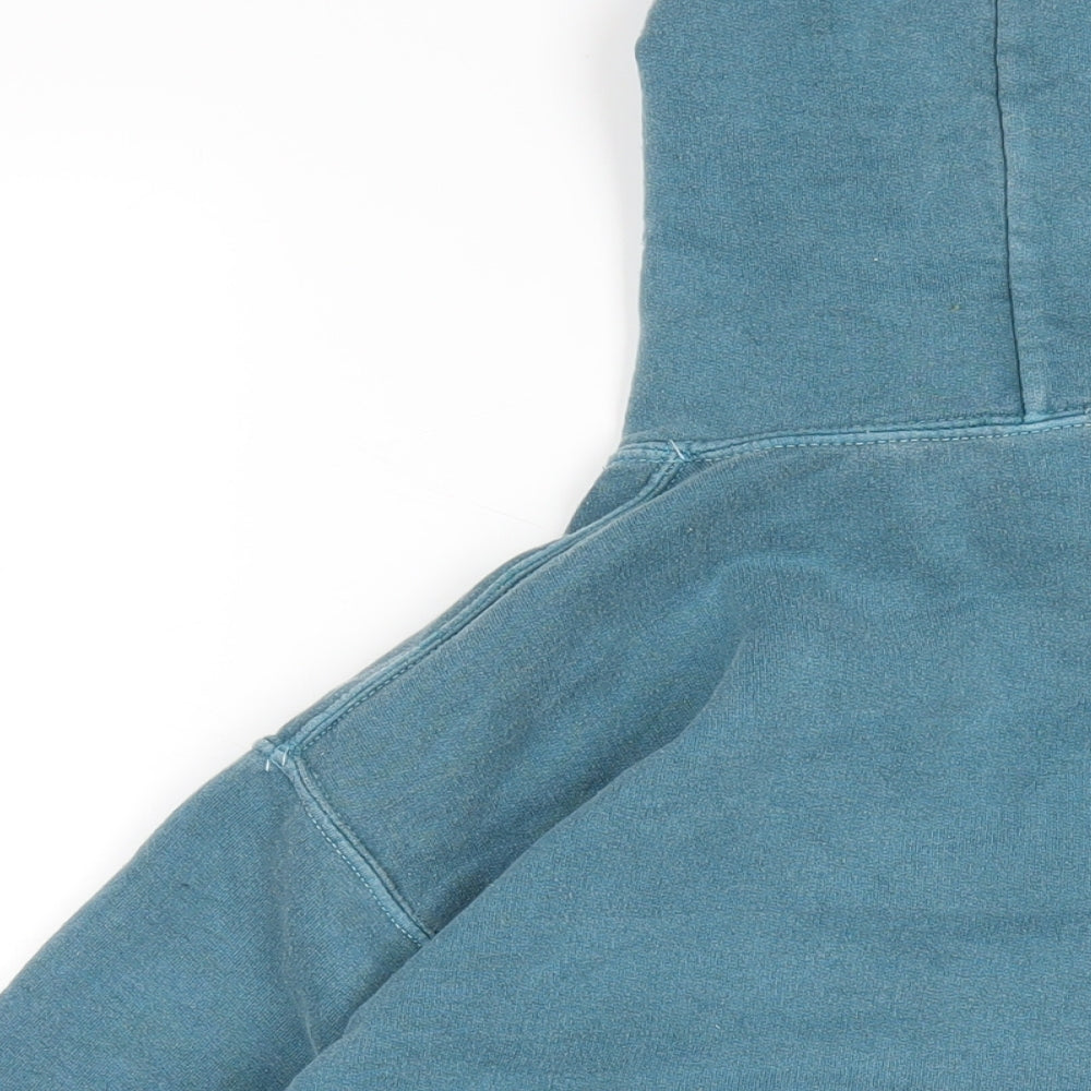 Iets Frans Womens Blue Cotton Pullover Hoodie Size XS Pullover