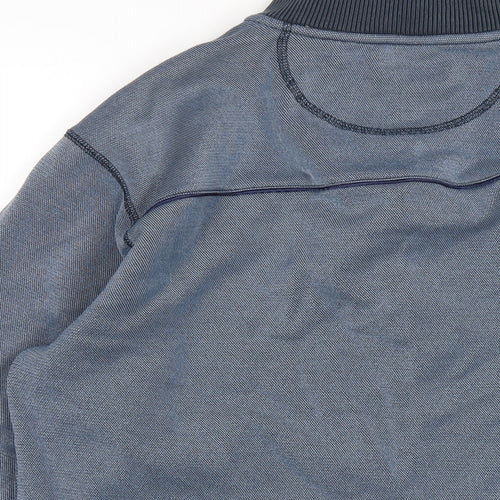 Henri Lloyd Mens Blue Polyester Pullover Sweatshirt Size M