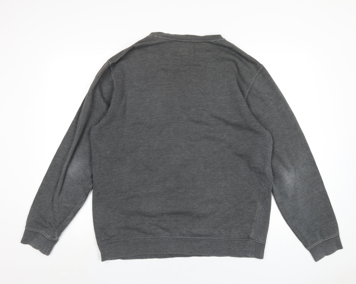 VANS Mens Grey Cotton Pullover Sweatshirt Size L