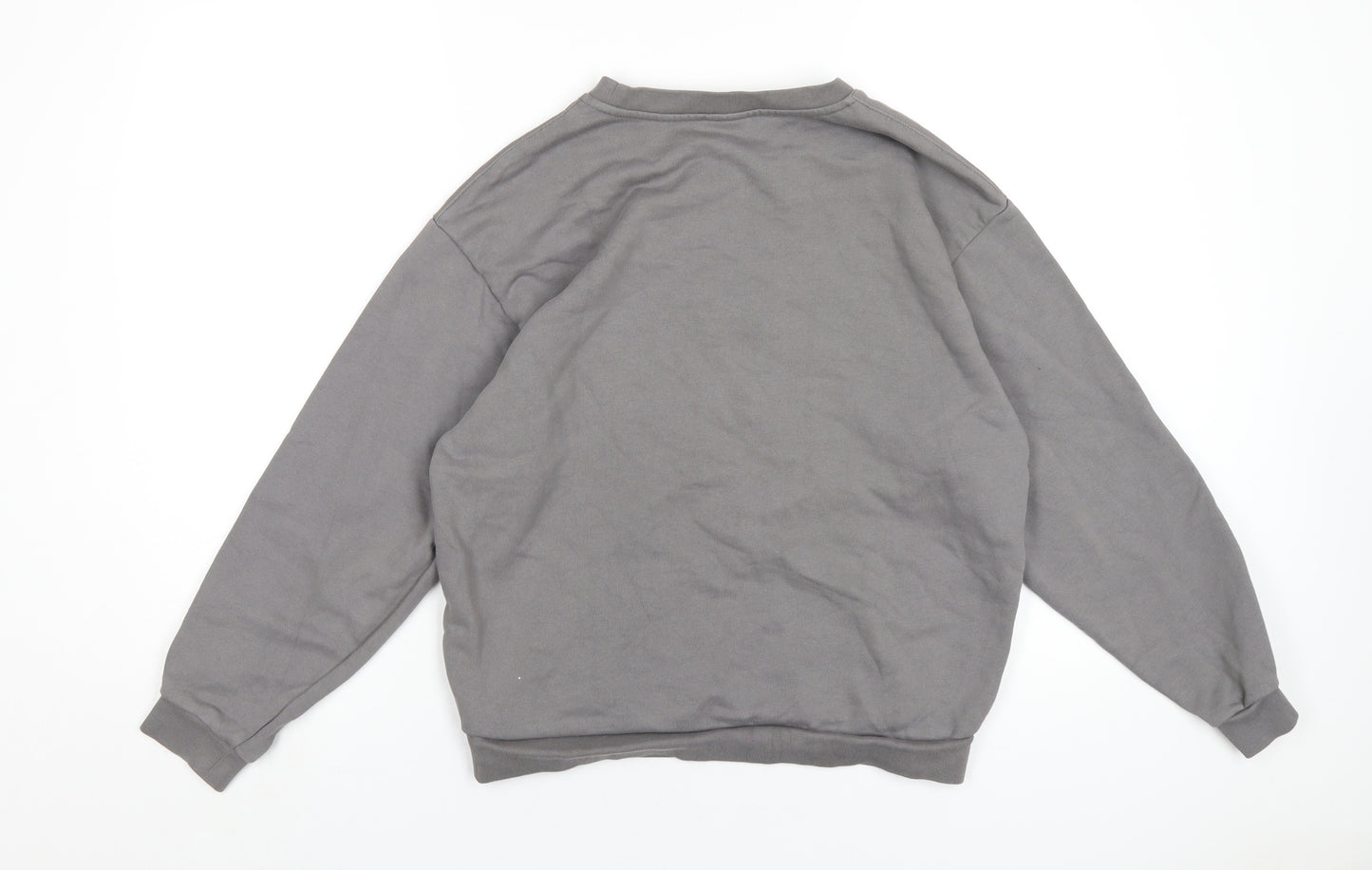 Slazenger Womens Grey Cotton Pullover Sweatshirt Size 8 Pullover - Slazenger Tennis & Health Club