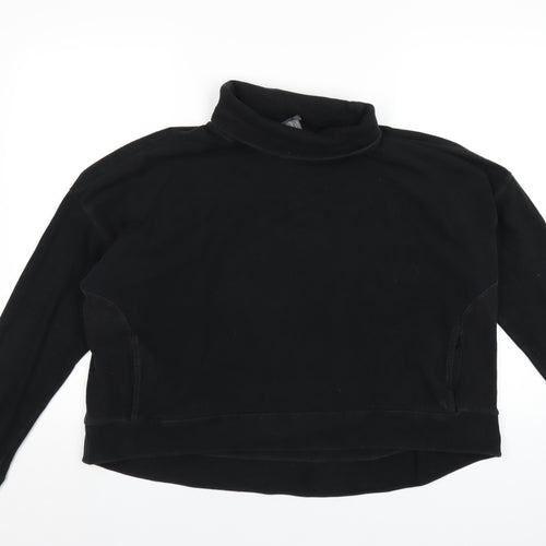 Sweaty Betty Womens Black Acrylic Pullover Sweatshirt Size 2XL Pullover