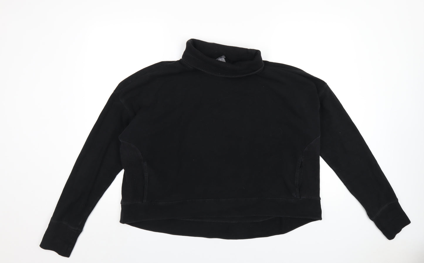 Sweaty Betty Womens Black Acrylic Pullover Sweatshirt Size 2XL Pullover