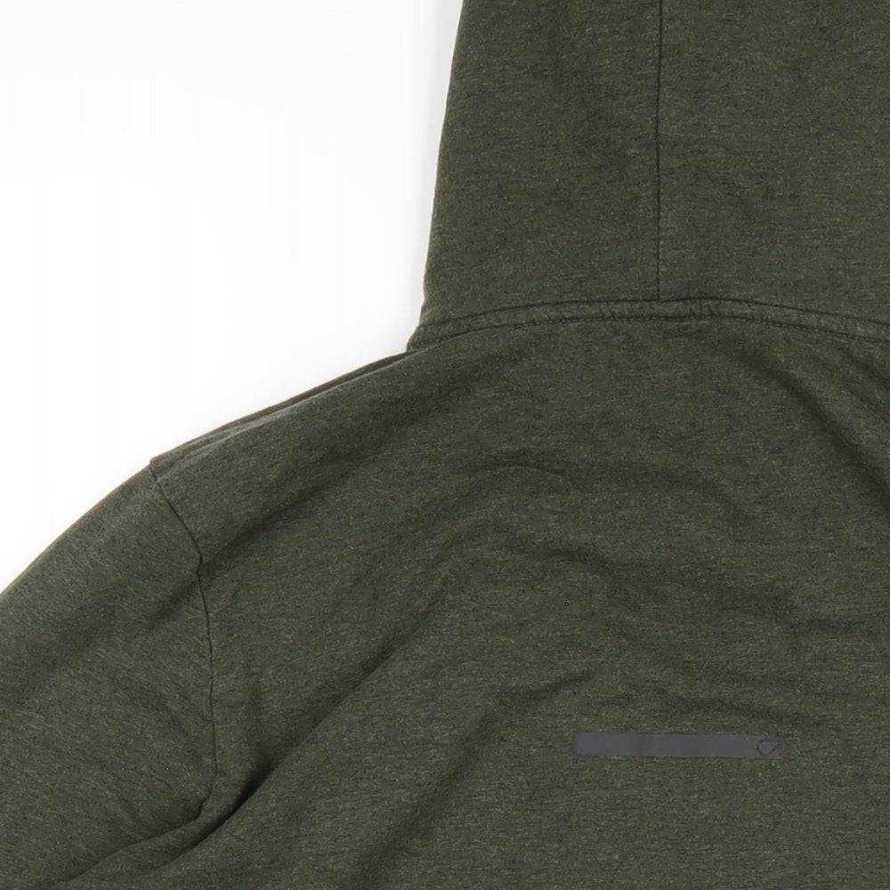 Gap Mens Green Cotton Full Zip Hoodie Size M