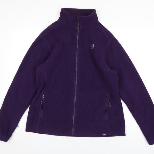 Karrimor Womens Purple Jacket Size 16 Zip