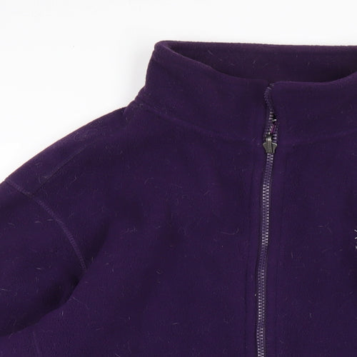 Karrimor Womens Purple Jacket Size 16 Zip