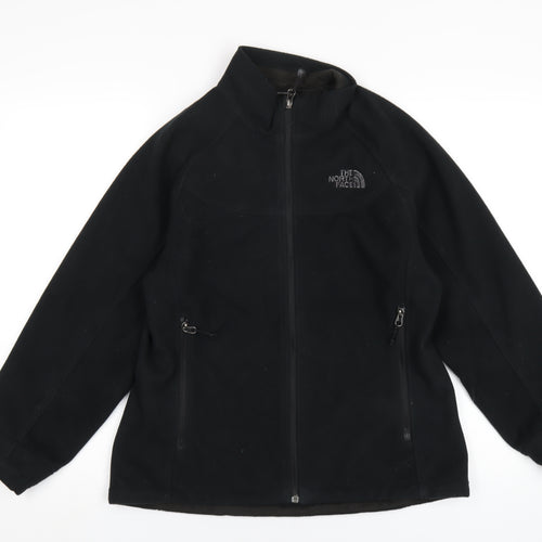 The North Face Mens Black Jacket Size L Zip