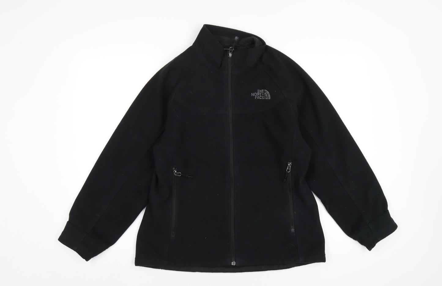 The North Face Mens Black Jacket Size L Zip