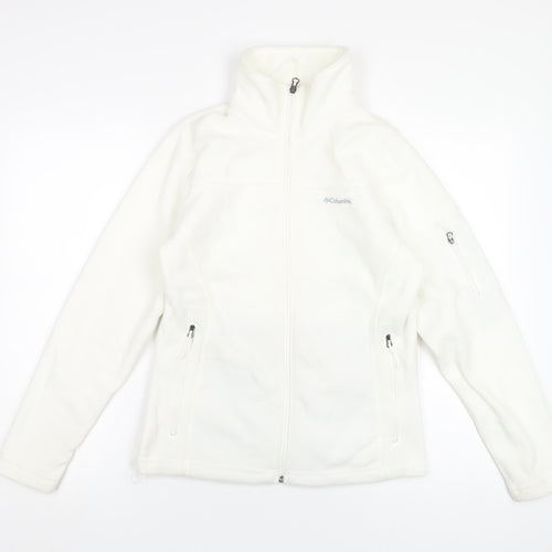 Columbia Womens White Jacket Size M Zip