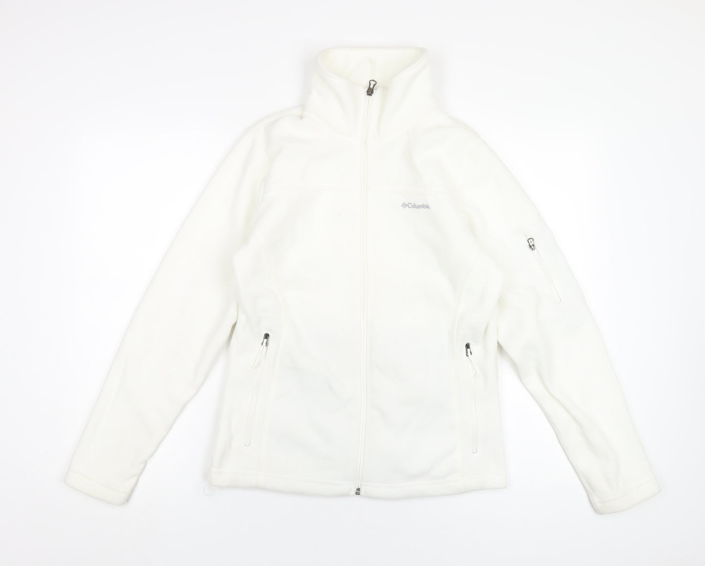 Columbia Womens White Jacket Size M Zip