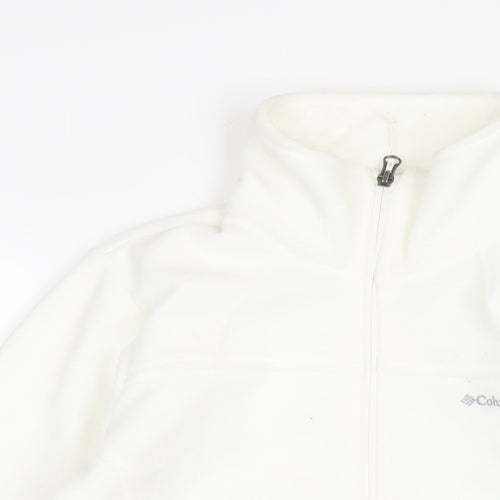 Columbia Womens White Jacket Size M Zip