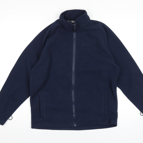Hi Gear Boys Blue Jacket Size 15-16 Years Zip