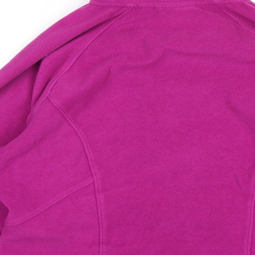 Craghoppers Womens Purple Polyester Pullover Sweatshirt Size 8 Zip