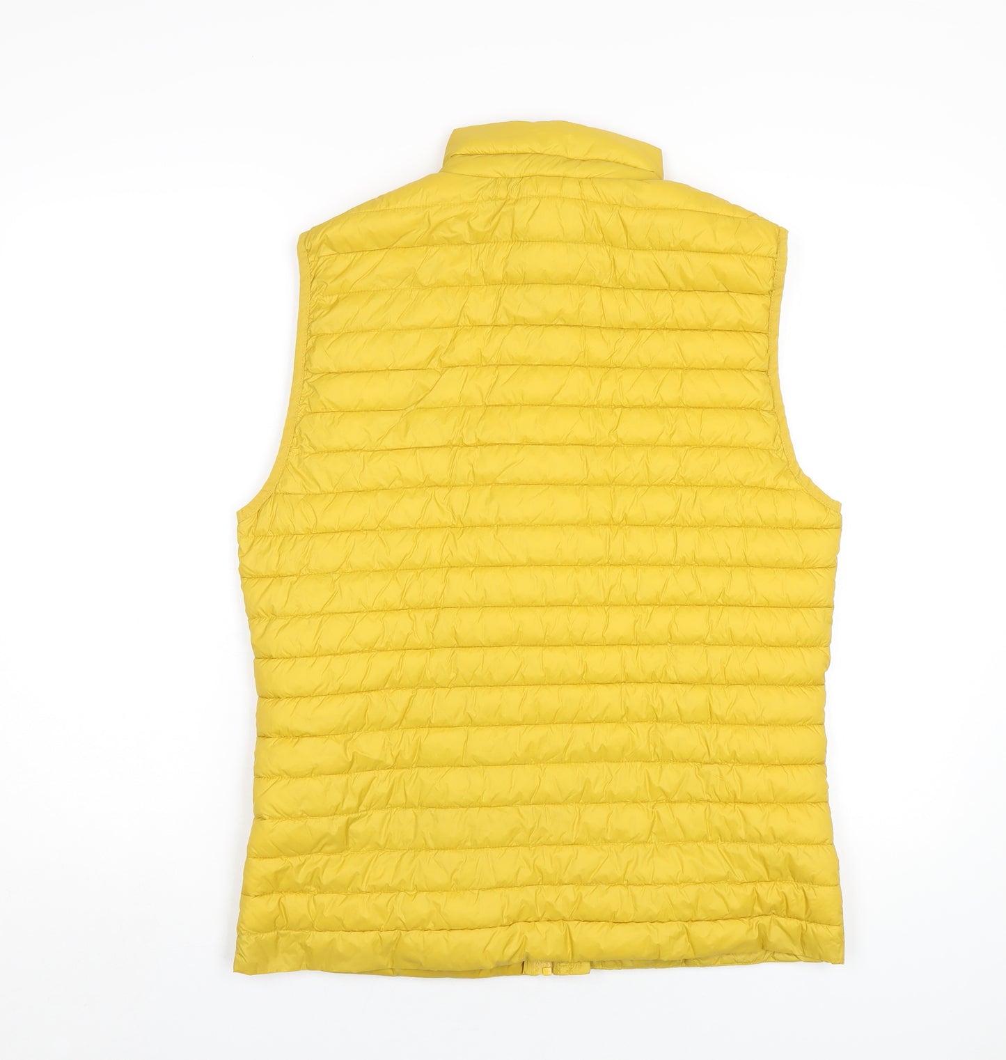 Joules Mens Yellow Gilet Waistcoat Size M Zip