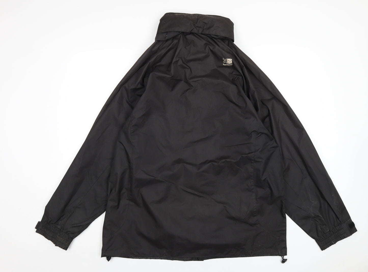 Karrimor Mens Black Rain Coat Coat Size XL Zip