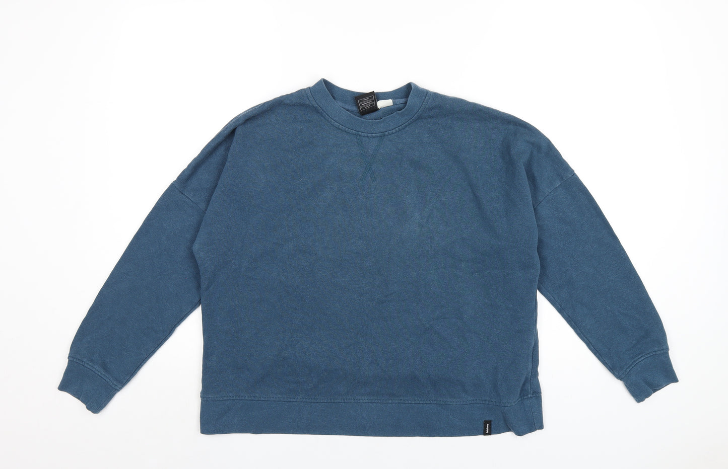 Tinisterre Womens Blue Hemp Pullover Sweatshirt Size 10 Pullover