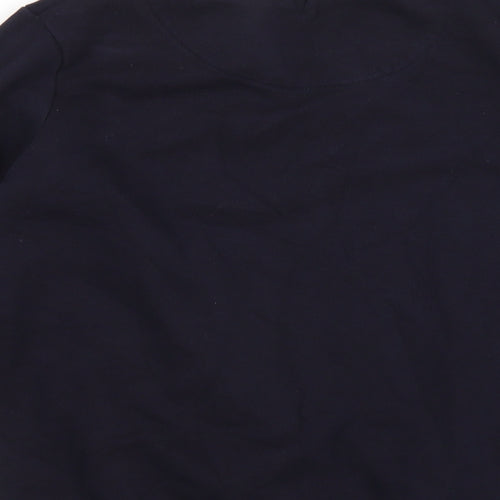 Hype Boys Blue Cotton Pullover Sweatshirt Size 11-12 Years Pullover