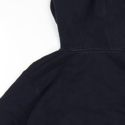 Norse Projects Mens Blue Cotton Pullover Hoodie Size M