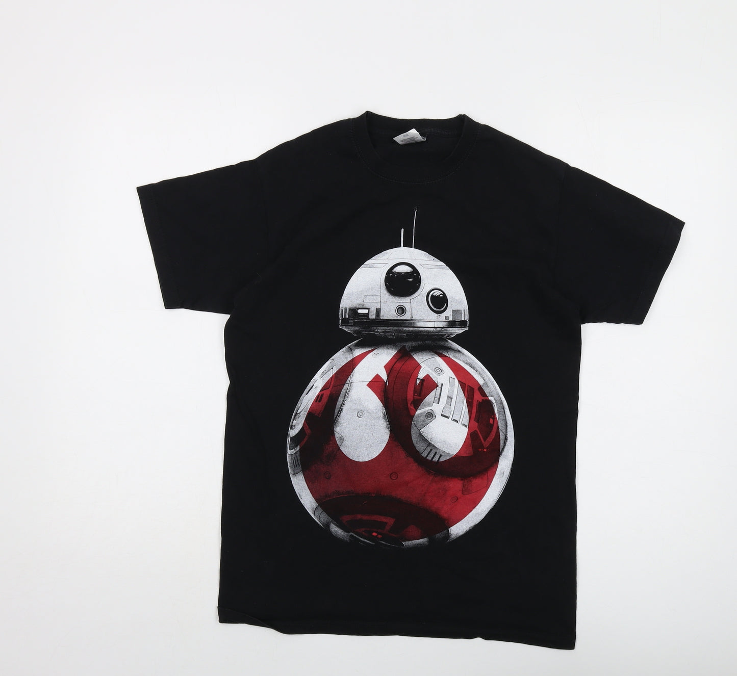 Star Wars Mens Black Cotton T-Shirt Size M Crew Neck