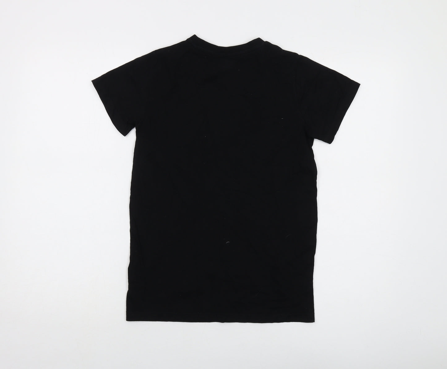 Xbox Boys Black Cotton Basic T-Shirt Size 11-12 Years Crew Neck Pullover - Logo