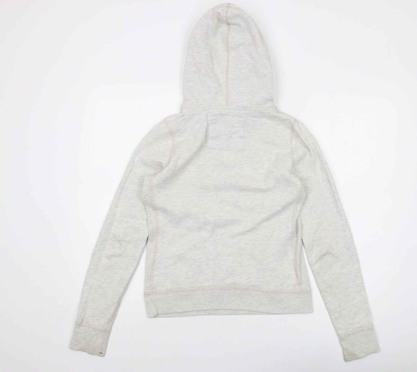 Hollister Womens Grey Cotton Pullover Hoodie Size M Pullover