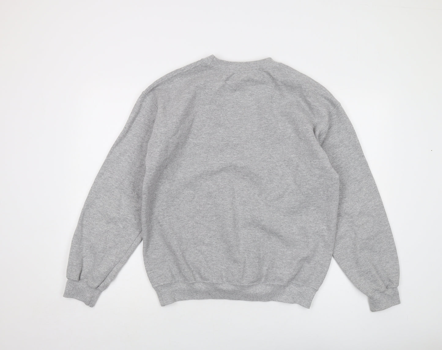 Polaroid Mens Grey Polyester Pullover Sweatshirt Size M - Logo