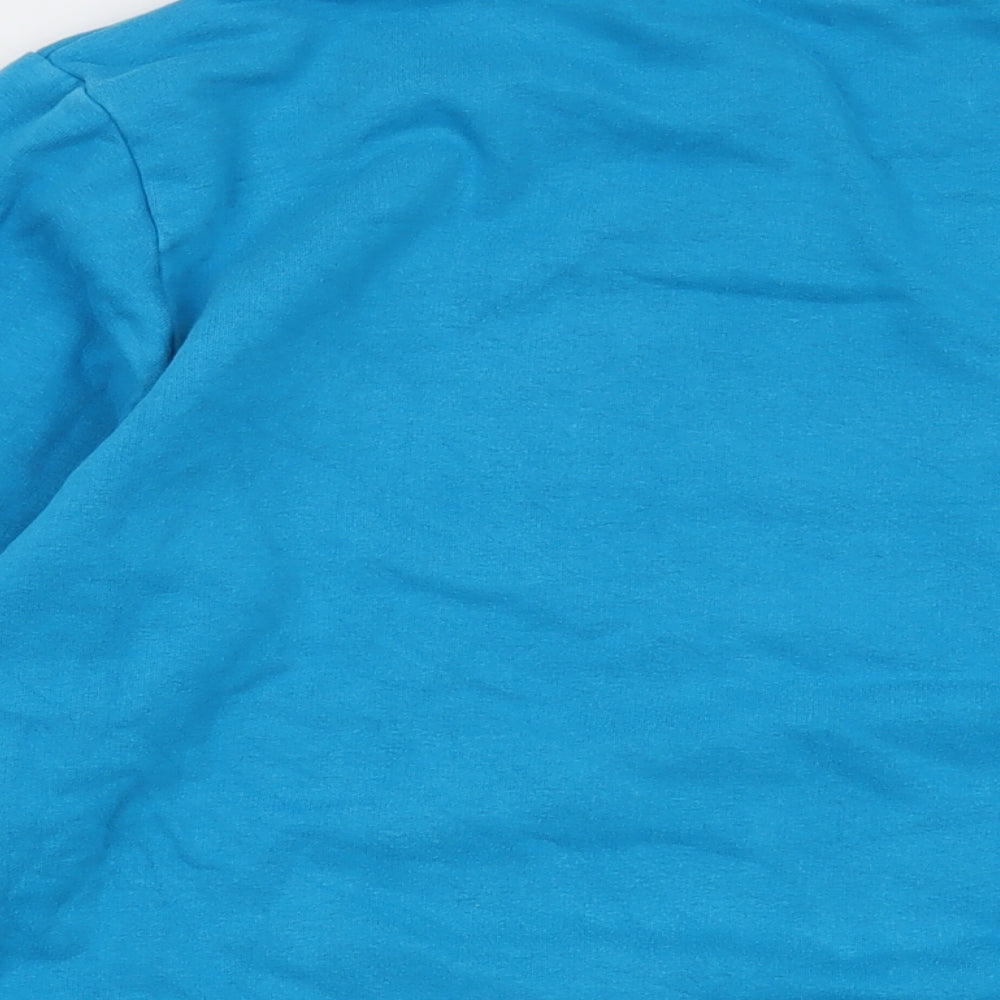 ellesse Mens Blue Cotton Pullover Sweatshirt Size L