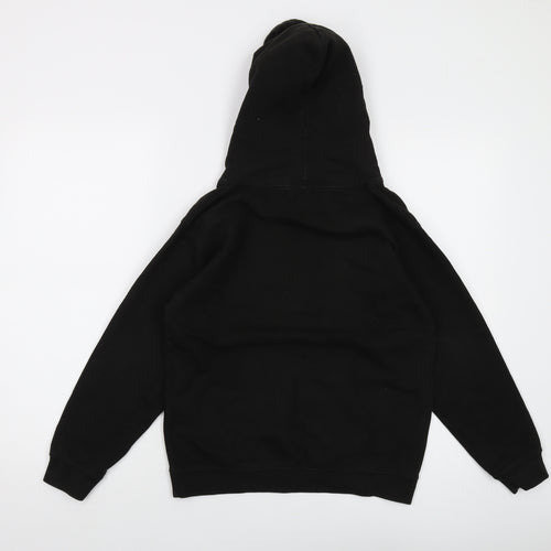 Alien Boys Black Cotton Pullover Hoodie Size 12-13 Years Pullover - Xenomorph