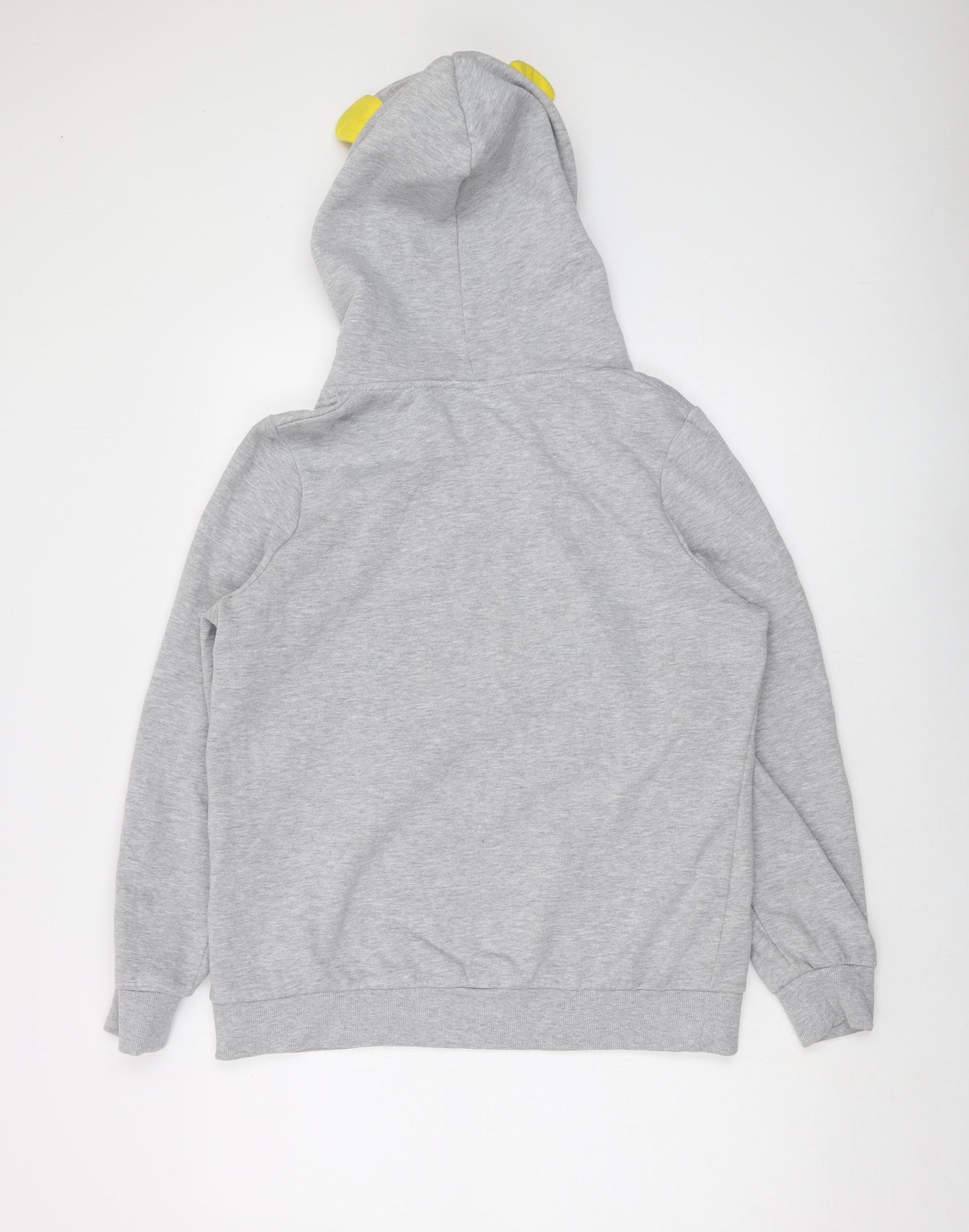 Pudsey Womens Grey Cotton Pullover Hoodie Size 14 Pullover