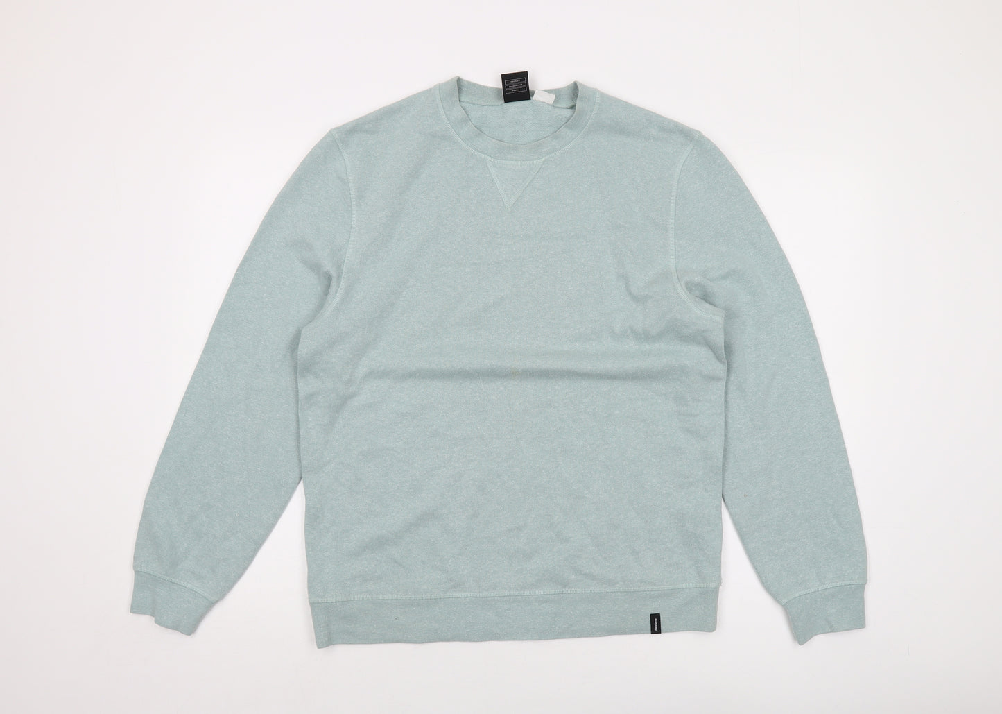 Finisterre Mens Green Hemp Pullover Sweatshirt Size M
