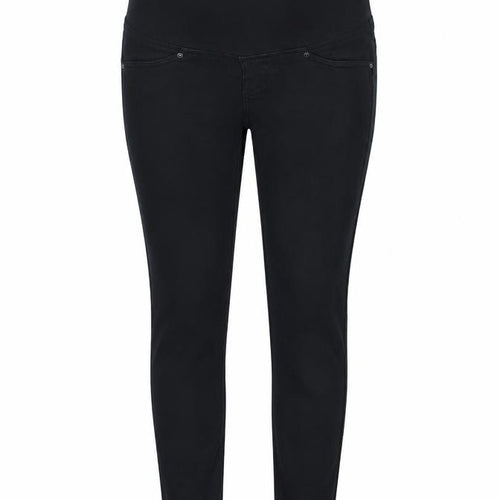 H&M Womens Black Cotton Blend Jegging Jeans Size 6 L31 in Regular