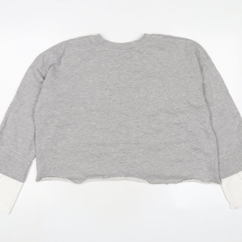 NEXT Womens Red Cotton Pullover Sweatshirt Size 16 Pullover