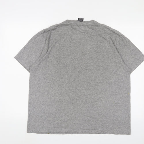 No Boundaries Mens Grey Cotton T-Shirt Size L Crew Neck - Looking for grouples