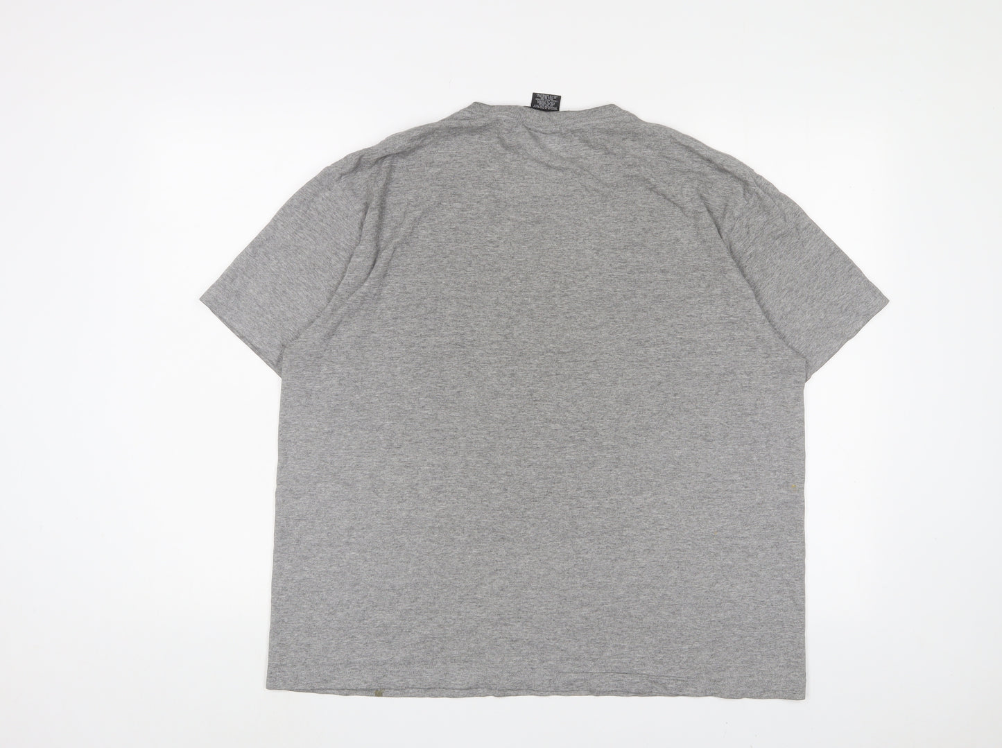 No Boundaries Mens Grey Cotton T-Shirt Size L Crew Neck - Looking for grouples