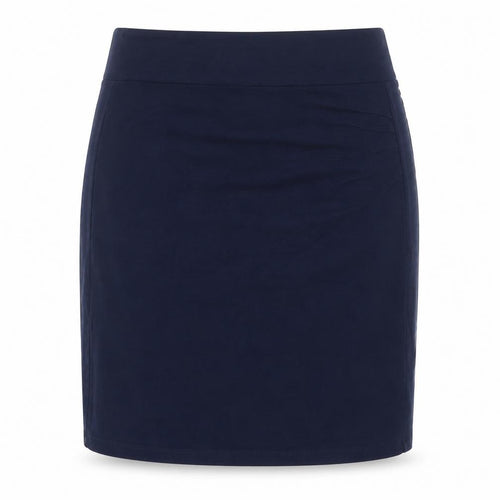 Nomads Womens Blue Cotton A-Line Skirt Size 16 - Pleated