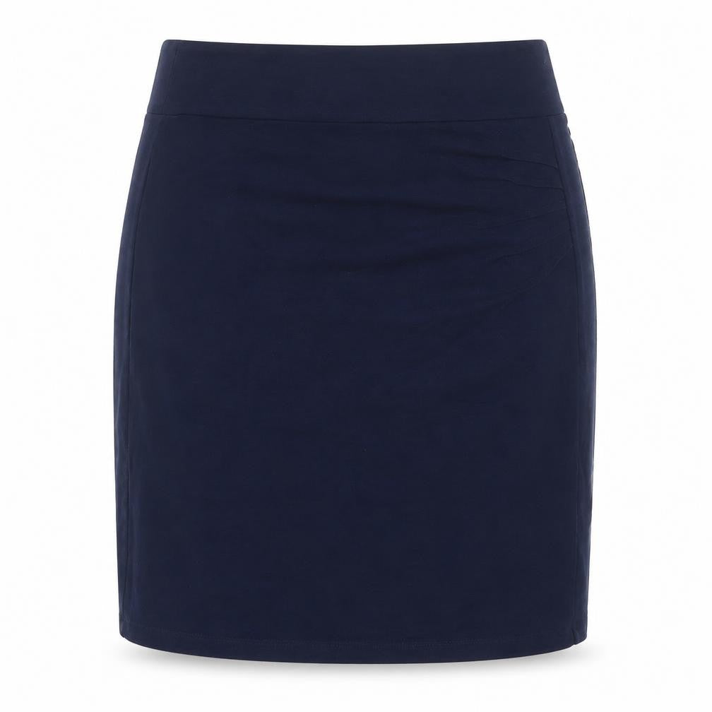 Nomads Womens Blue Cotton A-Line Skirt Size 16 - Pleated