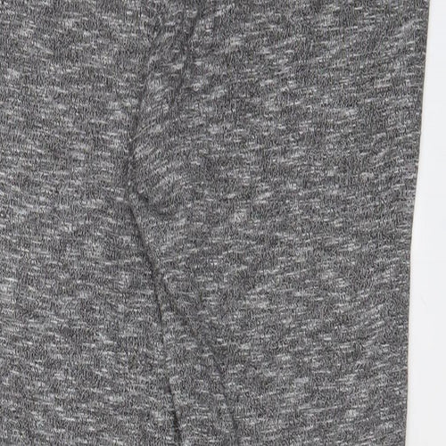 Marks and Spencer Womens Grey Polyester Trousers Size 14 L31 in Regular