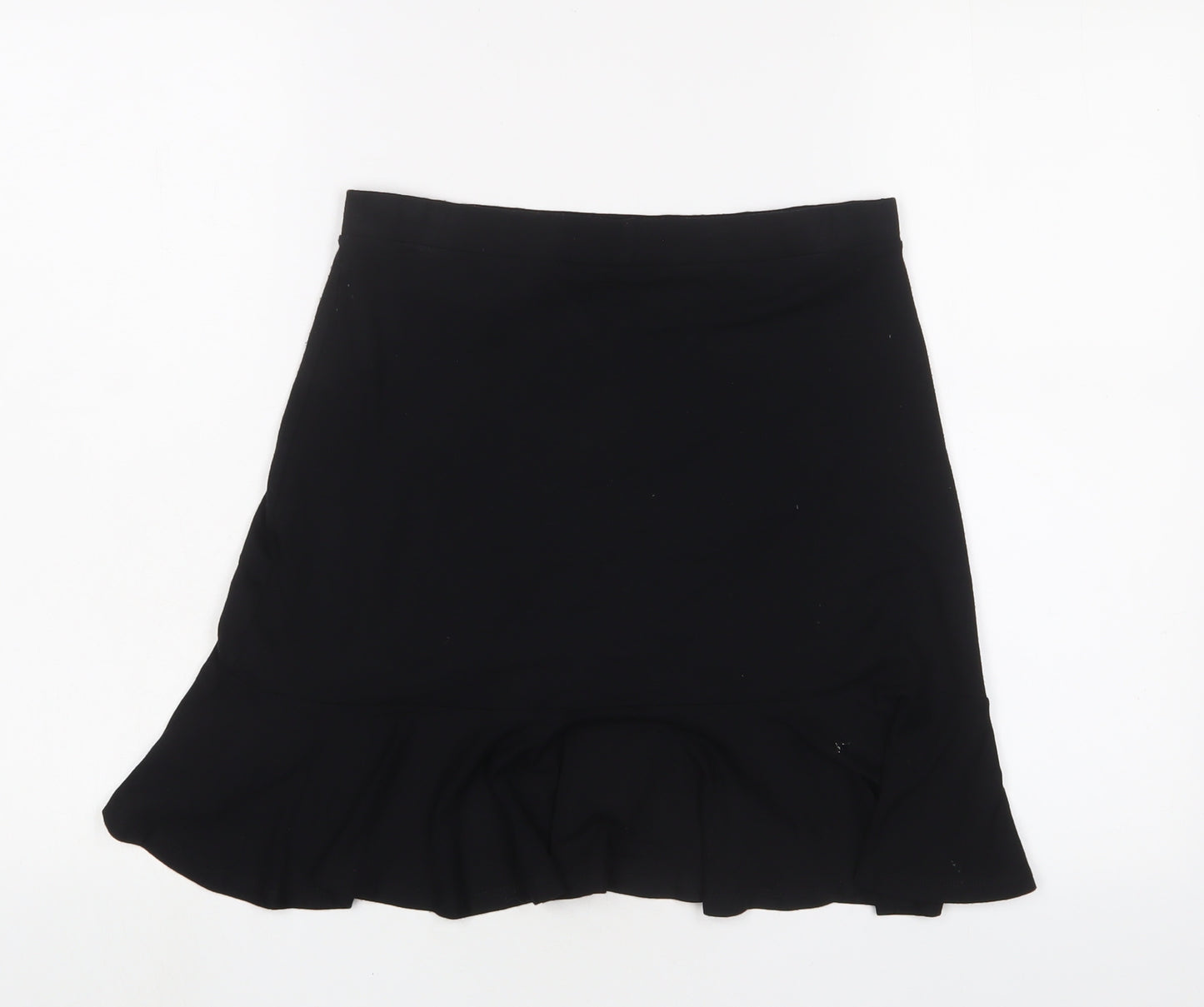 ASOS Womens Black Viscose Mini Skirt Size 10