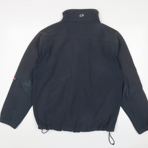 Sprayway Mens Blue Jacket Size L Zip - Logo, Embroidered