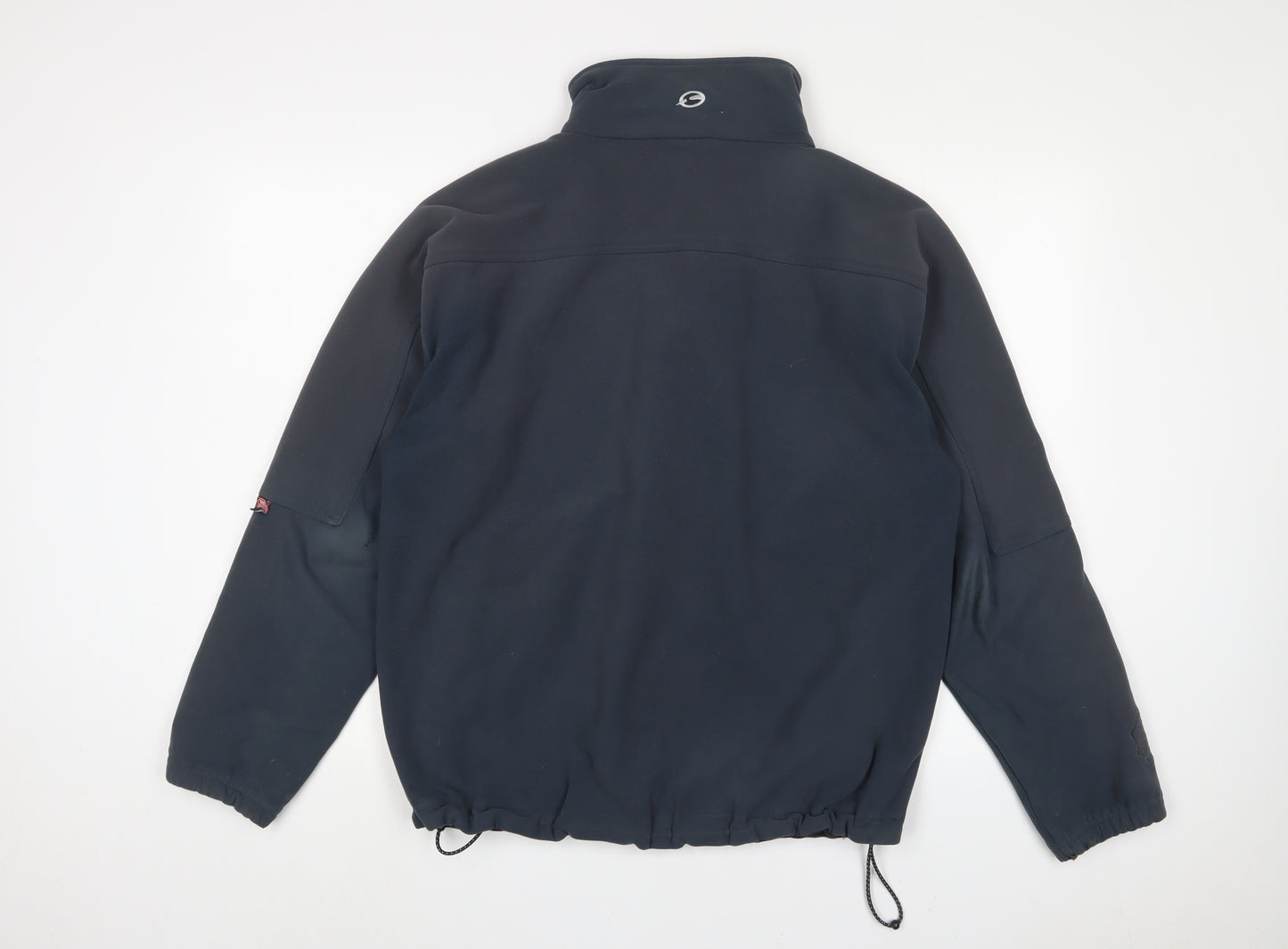 Sprayway Mens Blue Jacket Size L Zip - Logo, Embroidered