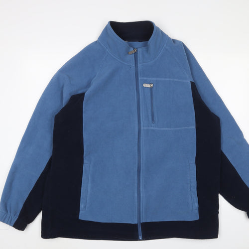 Cotton Traders Mens Blue Jacket Size XL Zip