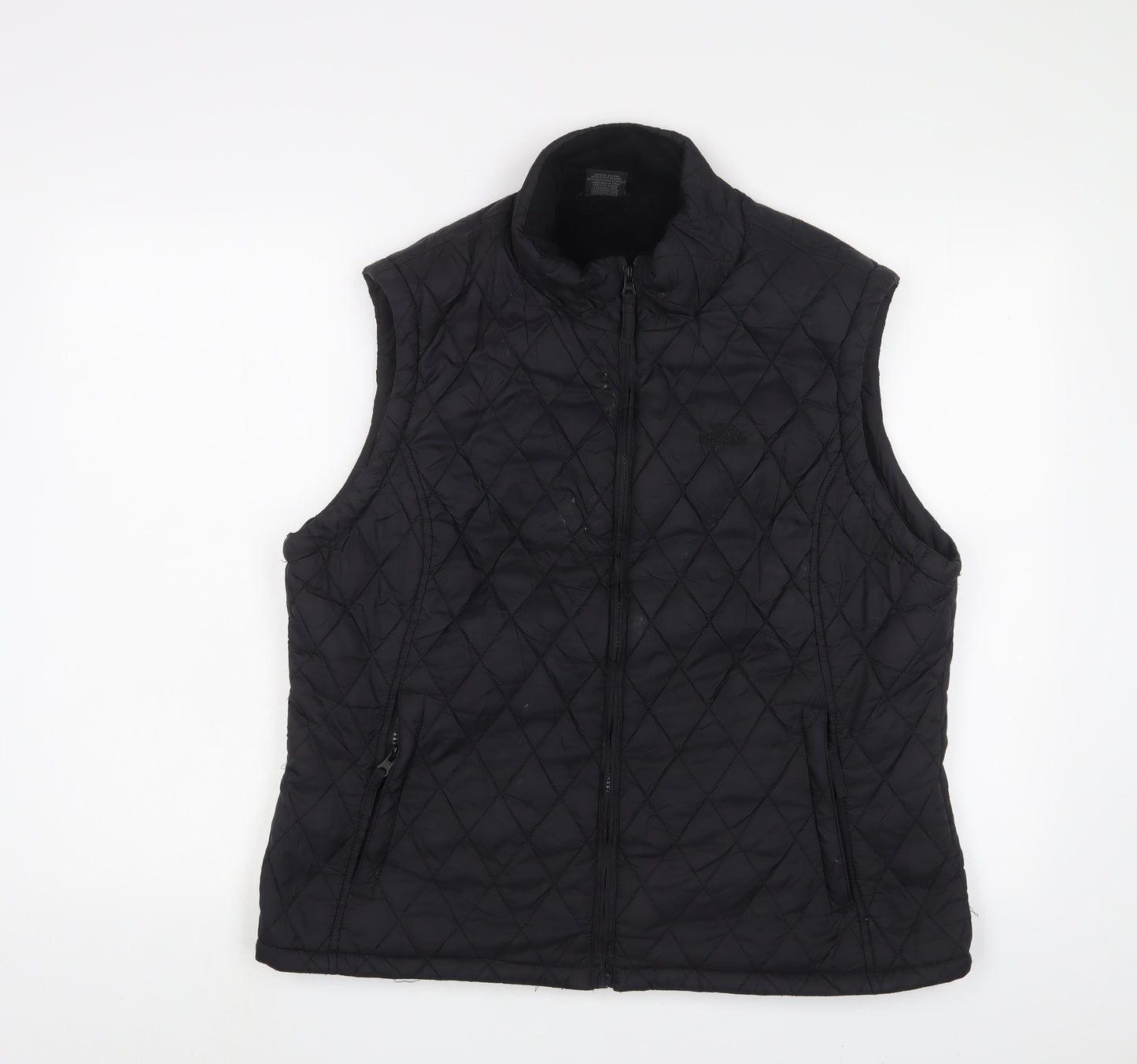 Trespass Womens Grey Gilet Jacket Size 20 Zip - Logo, Embroidered