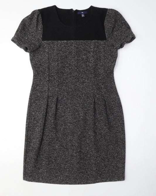 Gap Women's Black Sheath Dress M