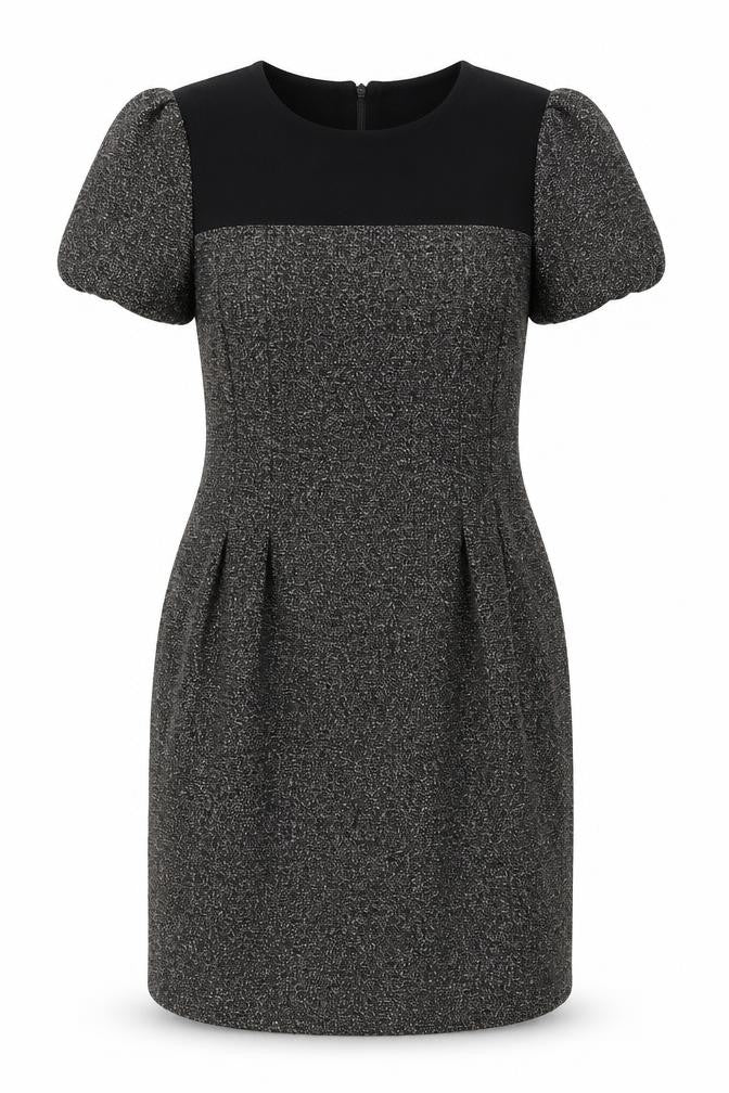 Front view of Gap Women's Black Sheath Dress M